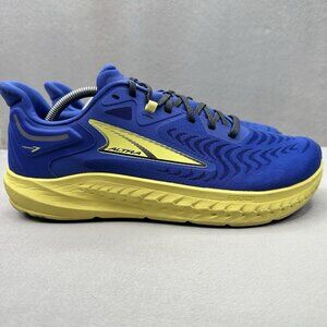 Mens Size 11.5 Altra Torin 7 Shoes Blue Yellow Shoes Running Athletic Zero Drop